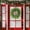 E, variant on NWOKYZGH Simulated Needles and Rings Decorative Flower Garlands Door Hanging Windows Border Holiday Decorations Christmas Plants