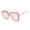 Pink, variant on Weikingp Sunglasses Womens Rystal Oversized Sunglasses Women Square Diamond Sunglasses Retro Rectangle Eyewear Vintage Glasses Sunglasses Men Womens Sunglasses (Clearance) Black AC