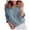 Blue, variant on Vedolay Long Sweaters for Women Long Sleeve Loose Casual Knitwear Jumper Tunic Blouse Tops Pink,M