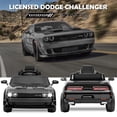 thumbnail image 7 of NEECHIPRO Licensed Dodge Challenger 12V Ride on Car, 3 MPH Electric Car with Remote Control (Black), 7 of 7