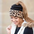 thumbnail image 3 of HSHDLDF Bonnet à Queue de Cheval en Désordre BeanieTail Bonnet pour Femmes Bonnet Côtelé Solide, 3 of 4