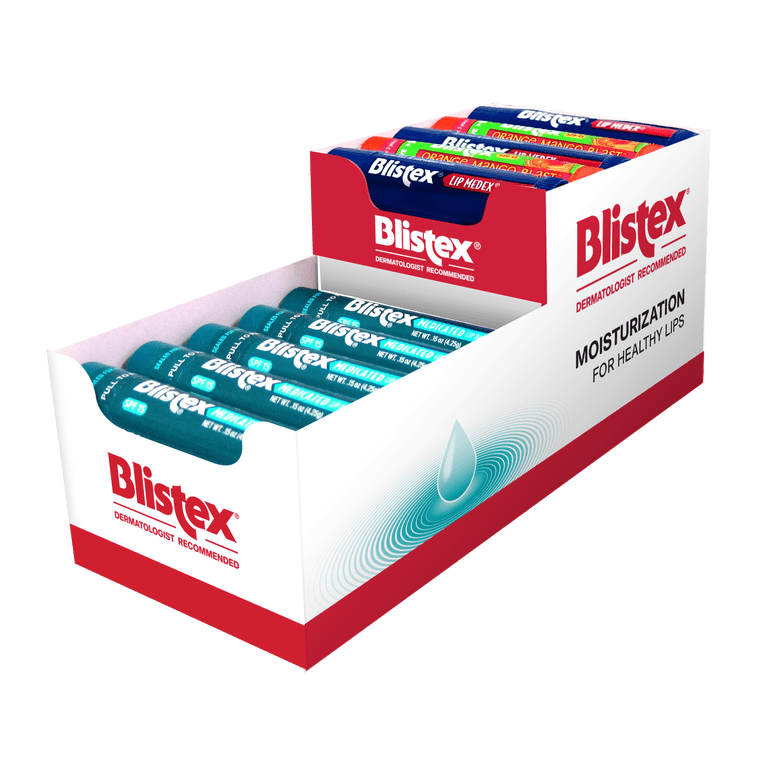 Blistex Lip Medex Stick Medicated Lip Balm 0.15 oz. - Walmart.com