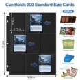 thumbnail image 2 of Fundas para cartas coleccionables TioPlior de 9 bolsillos, 900 bolsillos x 50, 2 of 7