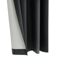 thumbnail image 3 of Thermaplus Alpine Blackout Grommet Curtain Panel 52 x 63 in Charcoal, 3 of 5