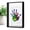Black, variant on Handprint Family Kit,Handprint Keepsake Kit | Handprint Keepsake Waiting Frame - Transparent Leaves Kit, Elegant Wooden Frame, Transparent Kit Artesan