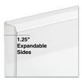 thumbnail image 2 of Top Opening Poly Envelopes, 1.25" Expansion, Letter Size, Clear, 10/Pack | Bundle of 2 Packs, 2 of 5
