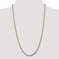 thumbnail image 2 of 10K Yellow Gold 4mm Diamond Cut Quadruple Rope Chain 20 Inch, 2 of 5
