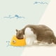 thumbnail image 2 of Cuenco creativo con cabeza de pez elevado, cuenco de cerámica para mascotas y gatos, protector de cuello para evitar que se vuelque sobre el cuenco de comida (naranja), 2 of 5