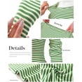 thumbnail image 3 of PRETTYGARDEN Long Sleeve Striped Shirts for Women Soft Ribbed Knit ,Y2k Tshirt,Slim Fit Layering,Cute Tops,Basic Tee,Business Casual Outfits,Spring Fall Trendy Clothes, 3 of 10