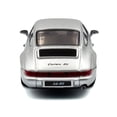 thumbnail image 5 of 1994 Porsche 911 (964) RS Silver Metallic with Black Stripes 1/43 Diecast Model Car by Solido, 5 of 6