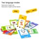 thumbnail image 3 of Tarjetas didácticas audibles bilingües Toy Lapare español/inglés, 3 of 8