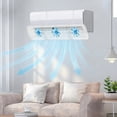 thumbnail image 4 of SIfdSeng Adjustable Air Conditioner Wind Deflector Stretchable AC Vent Cover Direct Blow Cool Air for Home, 4 of 6