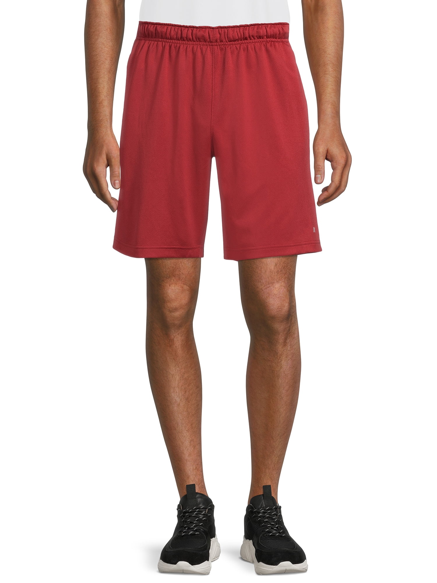 Under Armour Men's Tech Mesh Training Shorts 1271940 600 Red Gray Steel L 