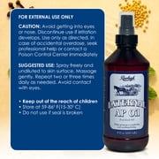 Rawleigh External AP Massage Oil with Methyl Salicylate, 3 Spray Bottles of 8 fl oz