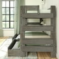 thumbnail image 5 of Max & Lily Solid Wood Modern Farmhouse Farmhouse Twin/Twin Bunk Bed with Storage Drawers, 5 of 7