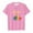 Pink, variant on Toddler Girl's 2024 Paris Graphic Tees Short Sleeved Round Neck Summer T-Shirt