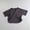 shirts for girls clearance-Grey, variant on RTKFRFLM Kids Loose Fit Solid Color T-Shirt Boys Girls Fashion Batwing Sleeve Casual Tee Top for Ages 1-7 Summer Oversized Cotton Shirt Trendy Comfortable Soft Playwear