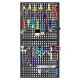 thumbnail image 4 of NYBOPAVIS 72"H Heavy Duty Shelving with Pegboard & Adjustable Rack,5-Tier Industrial Metal Shelving Unit for Garages, Warehouses,Offices, Bedrooms,23.6"D x 47.2"W x 72"H, 4 of 9
