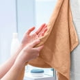 thumbnail image 4 of Martex Easy Living 6-Piece Cotton Towel Set, Soft & Quick-Dry Towels, Peach, 4 of 11