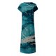 thumbnail image 5 of Vestido largo de playa para mujer con estampado de verano bohemio de manga corta con volantes Pompotops ghjkhdj10895, 5 of 5