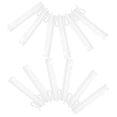 thumbnail image 2 of Cortina de 25 piezas Ganchos de varilla de cortina Draper ajustable Cortina Cortina Clip de gancho colgante, 2 of 7