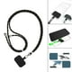 thumbnail image 4 of Correa para el cuello con longitud ajustable para smartphone, accesorio universal Negro Dorado Negro, 4 of 9
