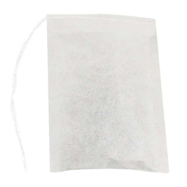 CSChome Tea Bags 300Pcs Disposable Tea Bags with Drawstring Food Grade Heat Resistant Herbal Loose Leaf Tea Infuser Empty