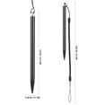 thumbnail image 2 of YUNLIGHTS 3-Pack Black Stylus Pens for Touchscreen Devices, Precision Stylus Pencil Set for Tablets and Smartphones, 2 of 8
