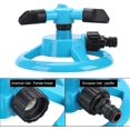 thumbnail image 3 of 360° Rotating Automatic Sprinkler, Lawn Sprinklers, Adjustable 3 Arm Lawn Garden Automatic Sprinkler Irrigation System, 3 of 5