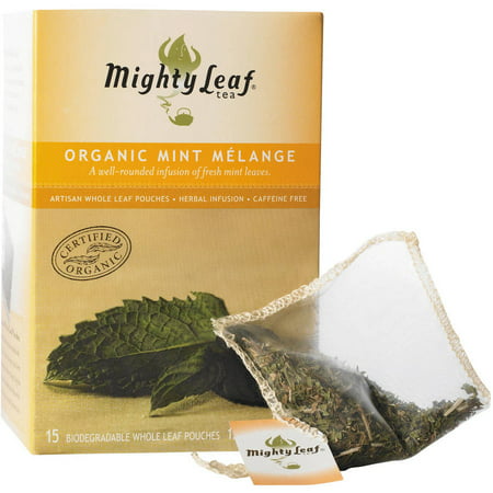 Mighty Leaf Tea Thé Melange menthe bio, 15 count
