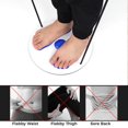 thumbnail image 4 of Recortador de abdominales de cintura, tabla de discos de cintura giratoria con cuerda de tirar e imanes de masaje, discos de torsión de fitness para ejercicio abdomen cintura brazos caderas y muslos, 4 of 5