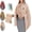 Beige, variant on Portable Heated Blanket Wrap Shawl for Women, USB Electric Heated Wrap, Zipper Blanket ,Fast Heating, Winter Heating Scarf Sweater
