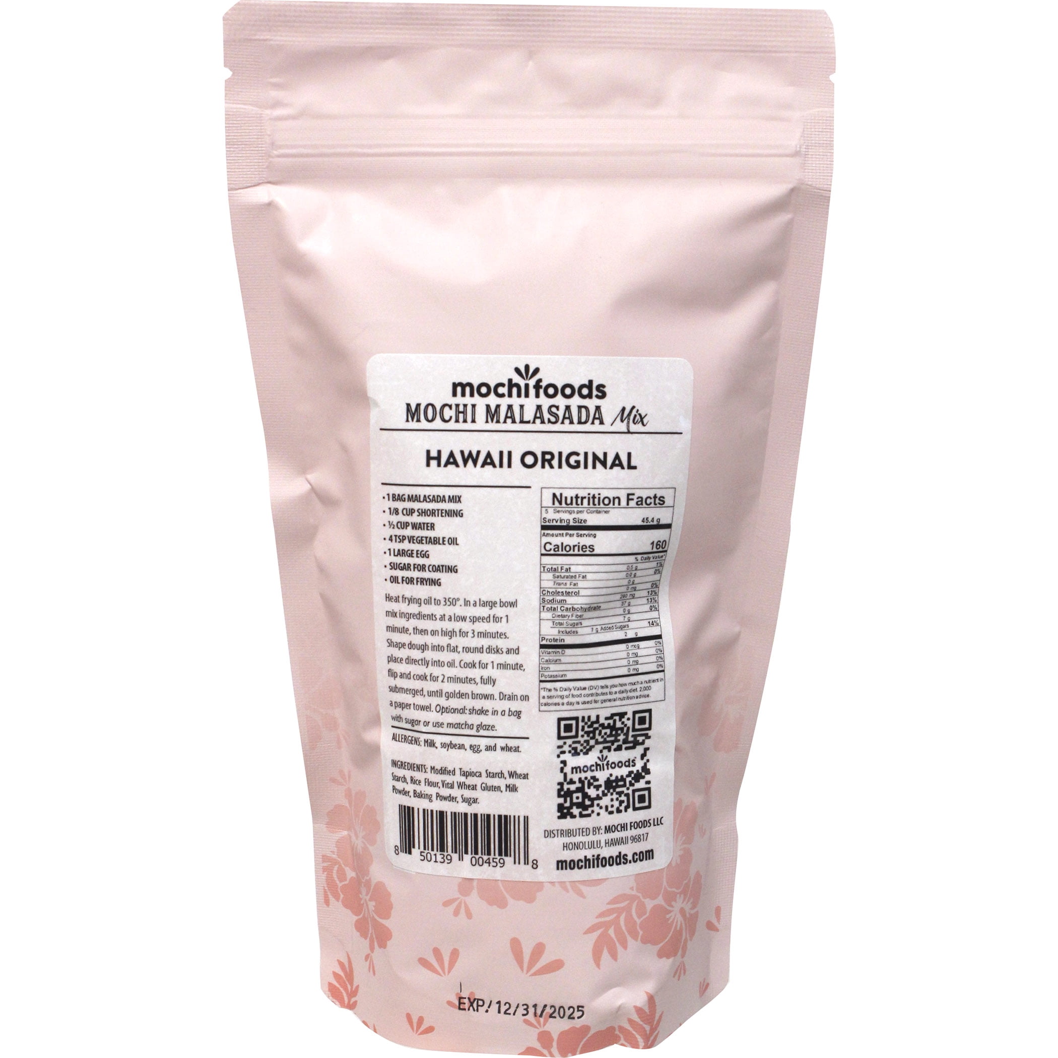 (2 pack) Mochi Foods Malasada Mix 8 oz