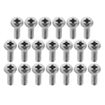 thumbnail image 1 of Cross Recessed Pan Screws M8 TV Mount Dependable Existing Wall Round Suite Stainless Steel 20 Pcs, 1 of 5