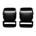 thumbnail image 2 of LOVIVER 2Pc Scuba Diving Buckle Plastic Black Strap Webbing Side Release Buckle 90mm, 2 of 8