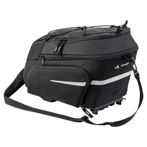 Vaude Silkroad Plus Rack Bag w/MIK Rear Rack Adapter - Black