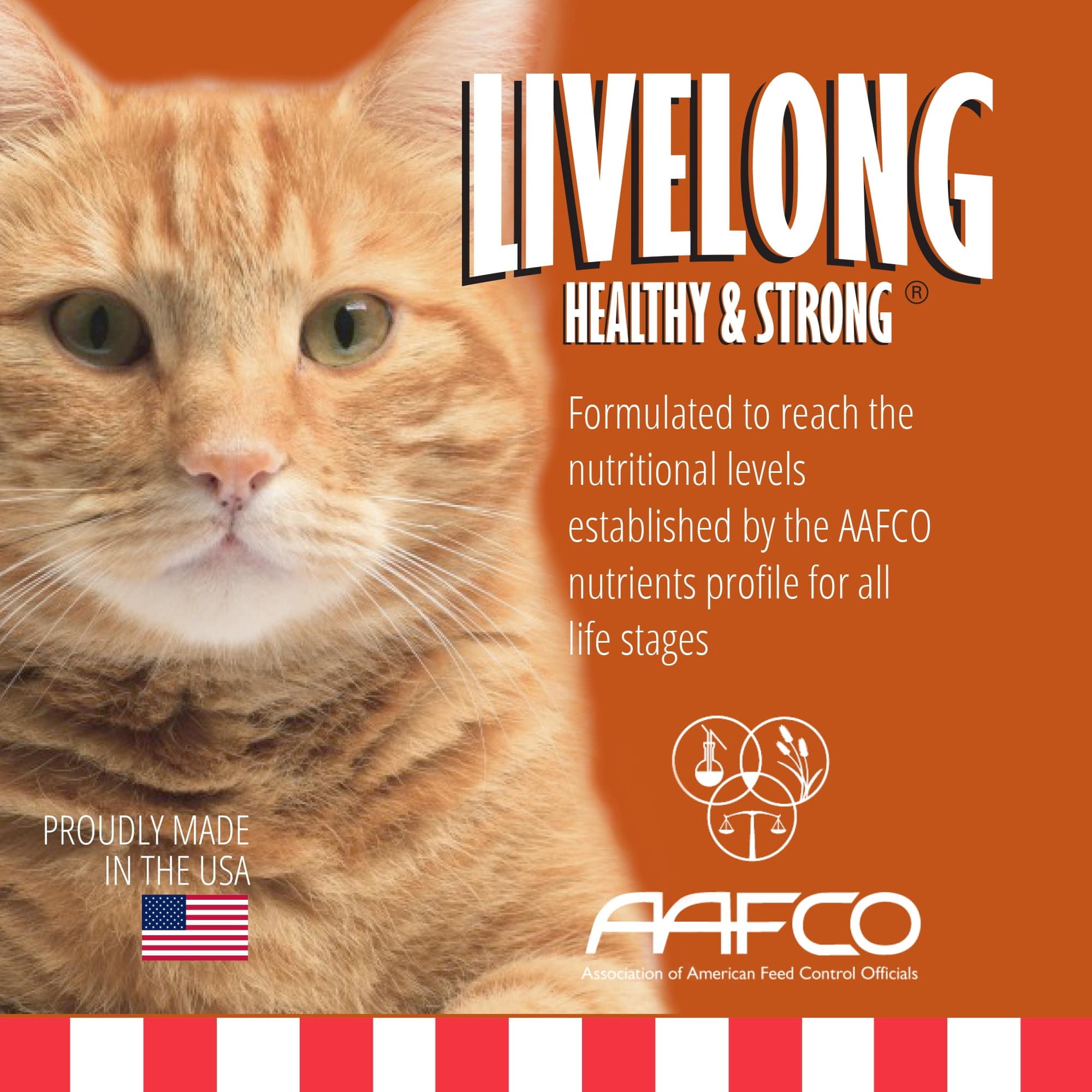 Livelong Healthy & Strong: 24 Pack: Yummy Turducken - 5.5oz Cans, Wet Cat Food, High-Quality Meat, High Protein, Natural, No Preservatives,