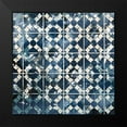 thumbnail image 2 of Vess, June Erica 15x15 Black Modern Framed Museum Art Print Titled - Tile-Dye V, 2 of 5