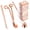 Rose Gold, variant on Candle Wick Trimmer, Candle Snuffer and Wick Dipper & Candle Accessory Set, 3 in 1 Candle Care Kit for Candle Lover
