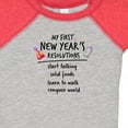 thumbnail image 4 of Inktastic My First New Year's Resolutions Boys or Girls Baby Bodysuit, 4 of 5