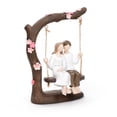 thumbnail image 6 of MOAMUN Romantic Couples Swing Statue, Loving Together Sculpture, Valentine's Day Gift for Couple Wife Women Her, 6 of 7