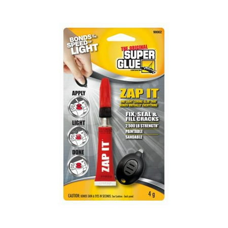 Super Glue Corp/Pacer Tech 90002 Zap It 5-Second Bond,