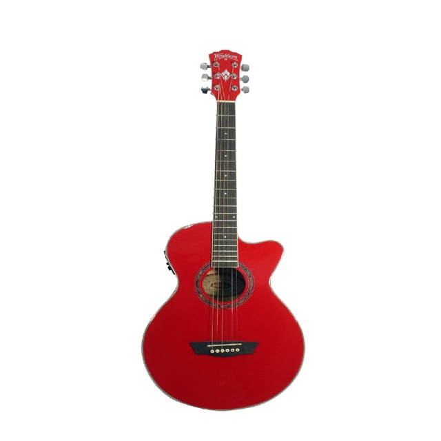 Guitarra Electroacústica Washburn EA10 Roja
