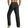 thumbnail image 2 of BJUTIR Sweatpants For Men Male Casual Solid Pant Short Full Length Straight Pant Short Drawstring Pocket Fashion Pant Trousers, 2 of 7