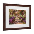 thumbnail image 2 of Trademark Fine Art 'A Pathway in Monet's Garden' Canvas Art by Claude Monet, 2 of 4