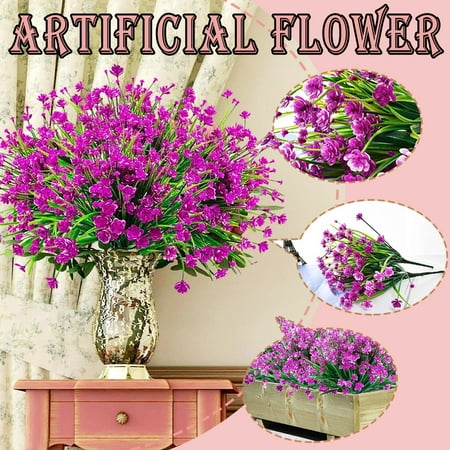 Popular Pick! Zhouzou 1Pc Artificial Flower1Pc Artificial Flower Latex Real Bridal Wedding Bouquet Home Decoration Fake Flowers Flores Artificiales Decoracion Lings Artificial Flowers Pink Plastic