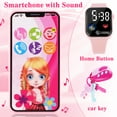 thumbnail image 5 of Rirool Play Purse Set for Little Girls, 38 Pcs Toddler Purse Princess Toys with Handbag, Phone, Wristwatch, Silk Scarf, Pretend Makeup Set Birthday Gift for Girls Age 3-6, 5 of 8