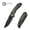 Forest Green, variant on CIVIVI ELITE Brova Pocket Knife Folding Knife with 3.41" Black Stonewashed CPM S35VN Blade Forest Green Aluminum Handle CE25093-3