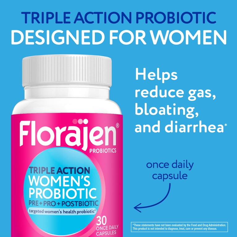 Triple Action Women's Probiotic, 30 Count photo 8