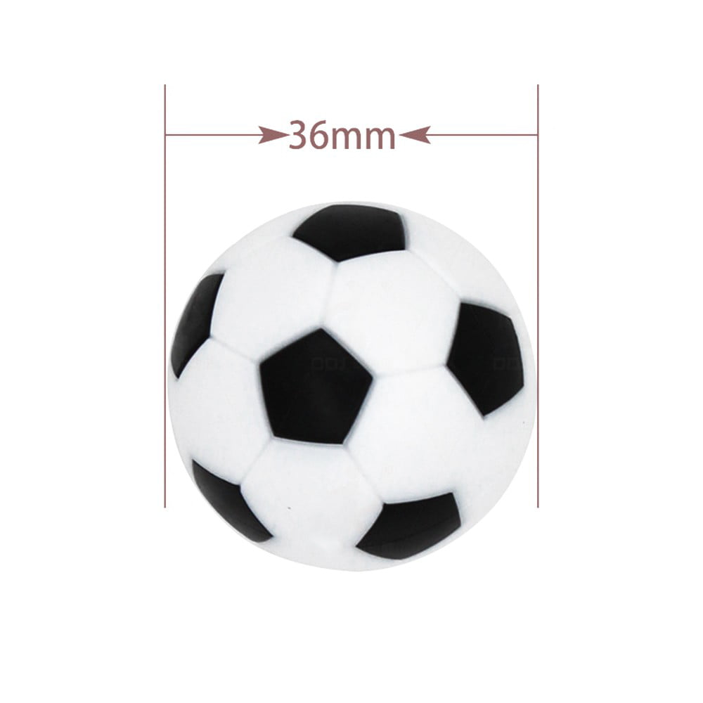 6pcs Mini baby-foot table de football 32 mm Kicker Balle De Rechange Boules kickerballs Sport 
